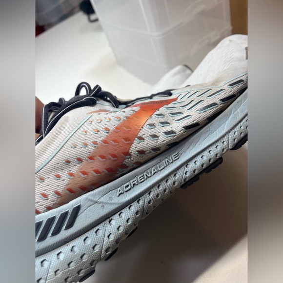 Brooks Adrenaline 21 Blue / White Men’s 13 Running Shoes - Picture 5 of 15